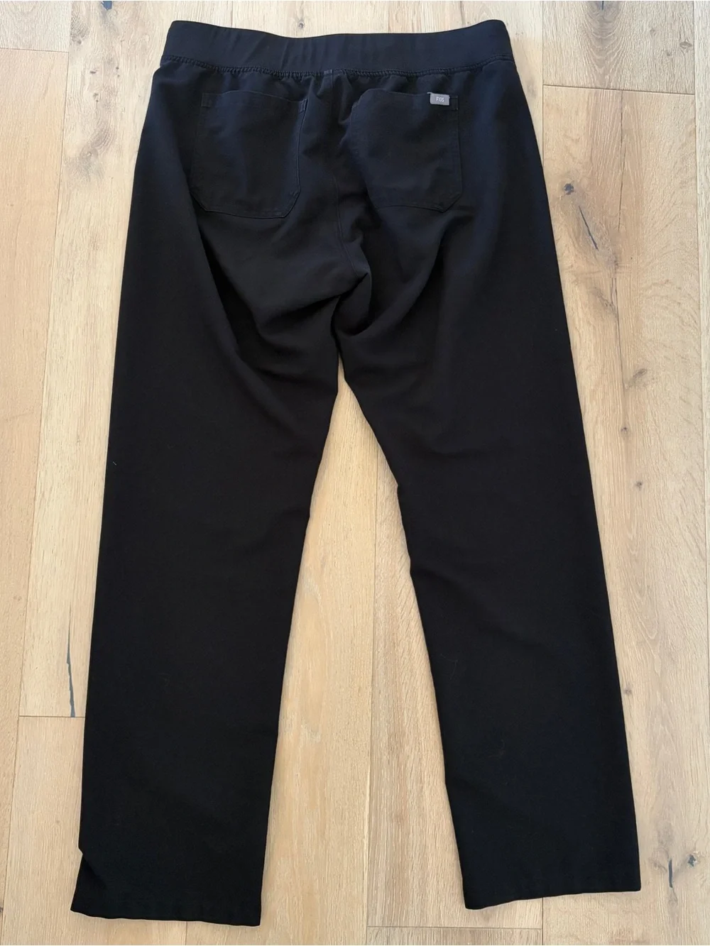FIGS Technical Collection Black Scrub Pants unisex size L tall (35x32)*L28